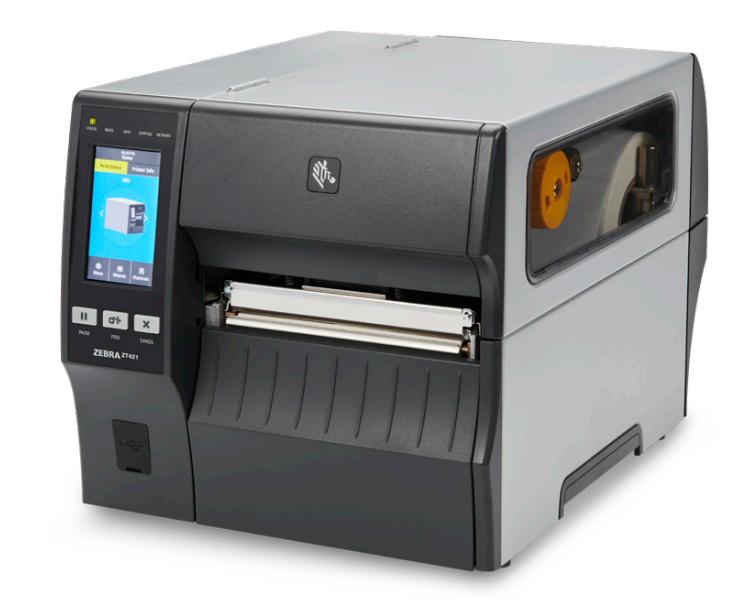 Zebra ZT421 - Imprimante industrielle pour étiquettes - Thermique direct/Transfert thermique - 300 x 300 DPI - 305 mm/sec - Ethernet/LAN - Bluetooth - Avec fil & sans fil_0