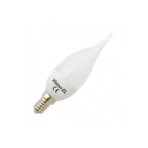 Ampoule led 4  watt coup de vent e14 4000°k ceramic dépoli_0