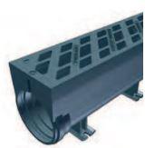 Caniveau monobloc en fonte ductile - HYDROblock 100-200-300 - Étanche et durable selon norme DIN EN 1433_0