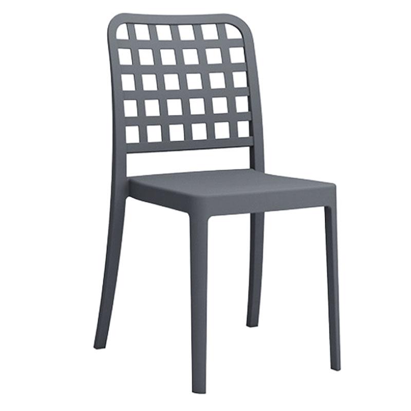 Chaise de restaurant Griglia - GRIS FONCE_0