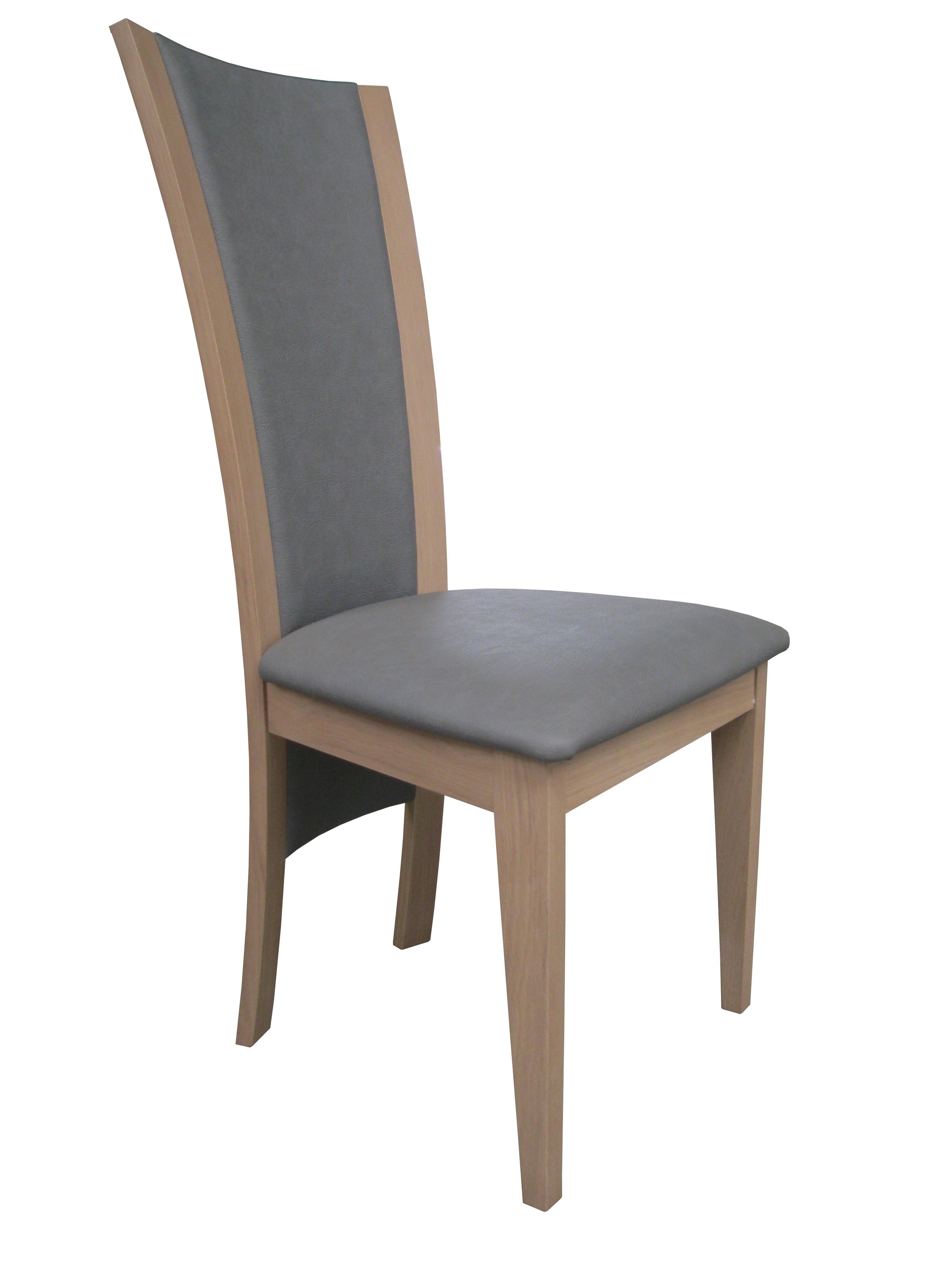 Chaise Kelly en bois massif - contemporaine - fabrication française - hêtre ou chêne avec finitions personnalisables_0