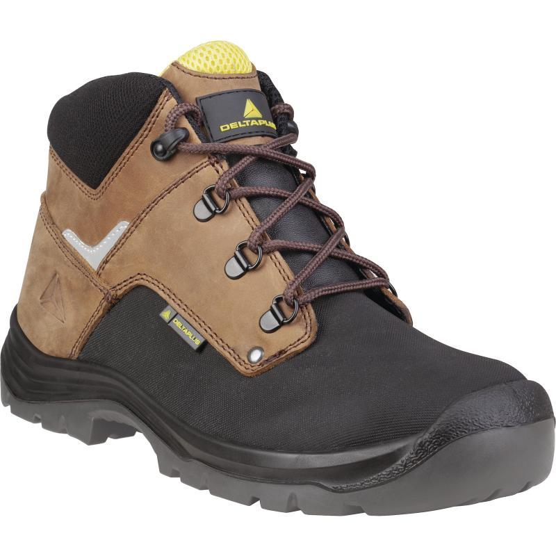 Chaussures de sécurité montantes - cuir vachette imperméable S3 et croûte de cuir enduction PU - Gobis3_0