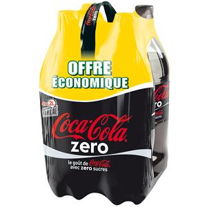 COCA COLA ZERO 4 X 2 L_0