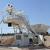 Eba 1000 centrale à béton - frumecar - 50 m³/h - préinstallation usine - malaxeur turbo FTR 1500/1000_0