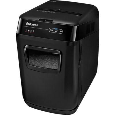 Fellowes Destructeur de documents AutoMax 150C coupe croisée DIN P4 - 150 feuilles - corbeille 32L_0