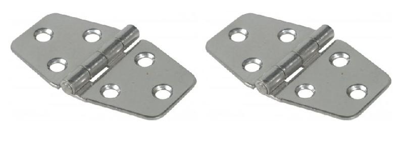 Charnière 40x70mm acier inoxydable - 1paire - 2pcs_0