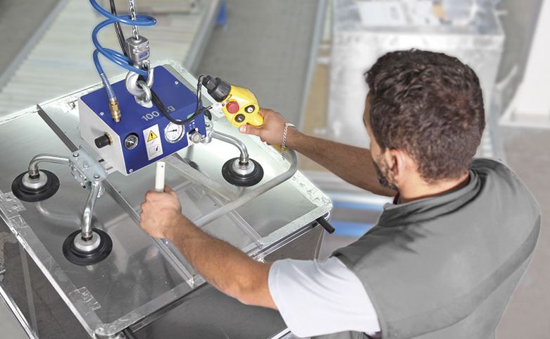 Palonnier à ventouse Vacumaster Light - Carl Stahl - Manutention jusqu'à 100 kg - Alimentation pneumatique_0