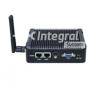 PC fanless affichage dynamique et IoT - J1900, 4GB RAM, 32Go SSD - iot-box-105-A - connectique complète et format compact_0