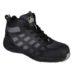 Portwest - Chaussures de sécurité montantes en Compositelite DERWENT S1P Noir / Gris Taille 39 - 39 noir matière synthétique 5036108310333_0