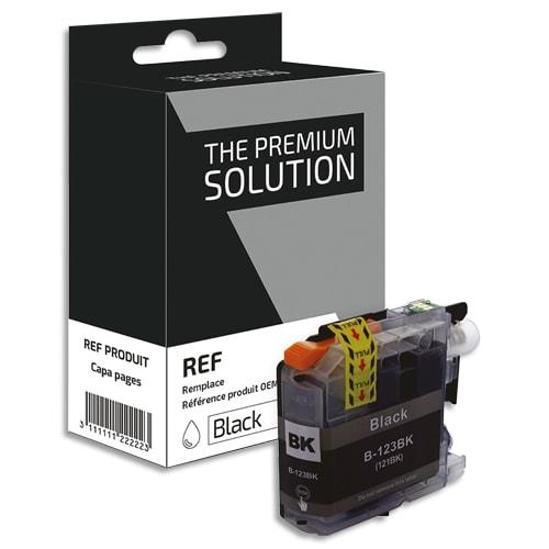 Psn cartouche compatible jet d'encre noir brother lc121/123b, c8b123b_0