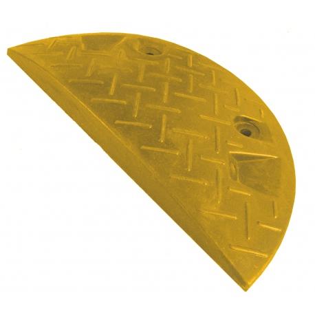 Ralentisseur 1/2 rond jaune 25x40x5 TALIAPLAST | 520505_0