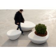 Supercell - Jardinières en béton coloré imperméabilisé - Durbanis - Dimensions : 140 x 110 x 43 cm_0