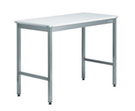 Table de découpe TOURNUS EQUIPEMENT - Référence 809 701 - Dessus en polyéthylène HD, acier inoxydable, 900 mm de hauteur réglable_0