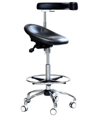 Tabouret assistant médical avec accoudoir fonctionnel - design ergonomique_0