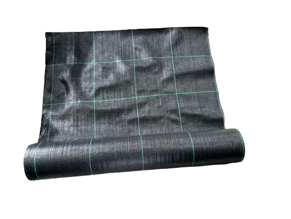 Toile de paillage noire - 1.05m x 100m, 11.5kg, 110g/m² - Polypropylène stabilisé UV, perméable et résistante_0