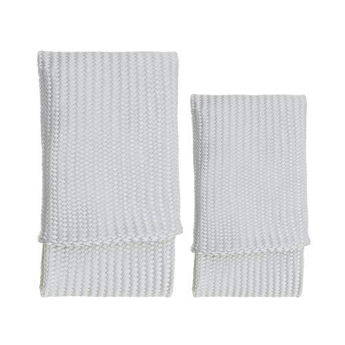 2PCS - Gants de soudage TIG en fibre résistants à la chaleur - Tailles L et XL - Bouclier thermique pour doigts_0