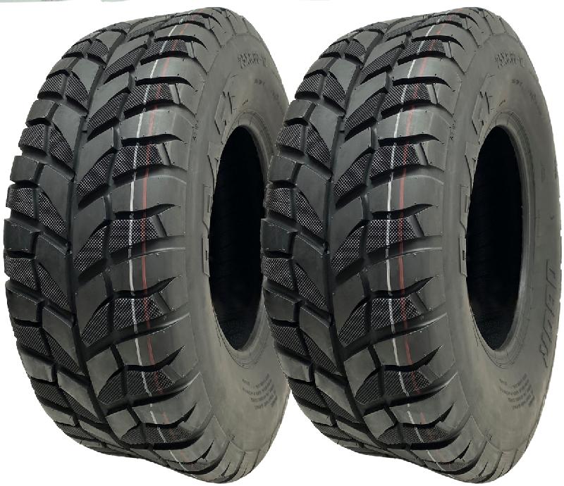 25x8.00-12 (205/80-12) Pneus ATV 6ply WP07 OBOR Beast 47N Road Legal (Lot de 2)_0