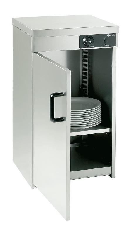 Armoire chauffante BARTSCHER - 1 porte - Capacité 55-60 assiettes Ø 320 mm - Thermostat 0°C à 85°C_0