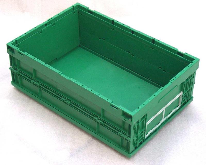 Bac en plastique gerbable vert turquoise odette 6423_0