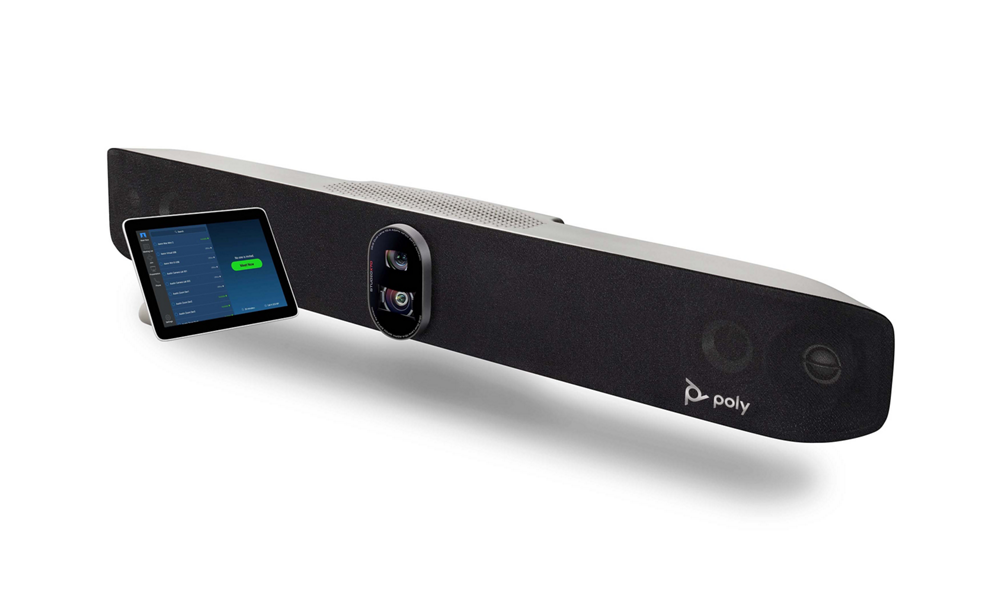 Barre de visioconférence Poly X70 - double caméra 4K, micros et haut-parleurs intégrés - pour grandes salles_0