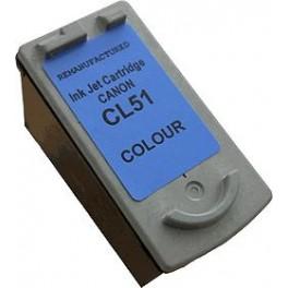 Canon Pixma IP2200/MP150/MP170 (CL-51) - Cartouche jet d'encre 3 couleurs 18ml - Réf. 00951C_0