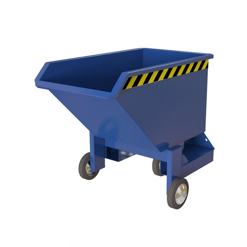 Chariot benne basculant sur 3 roues - civmc_0