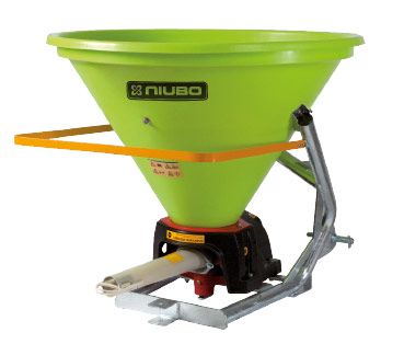 Conik pendular distributeur d'engrais - Niubo - largeur de travail 6-15 m - châssis galvanisé et trémie conique en polyéthylène_0