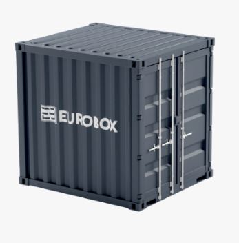 Container maritime 8 pieds disponible neuf pour stockage flexible, adaptable et économique - eurobox_0
