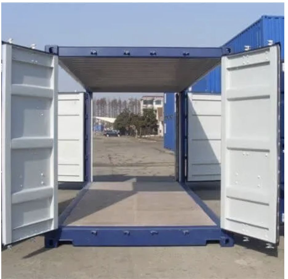 Conteneur de stockage étanche à l'eau et à l'air - 20HC pieds openside / sidedoors - FULL ACCESS avec ouverture latérale_0