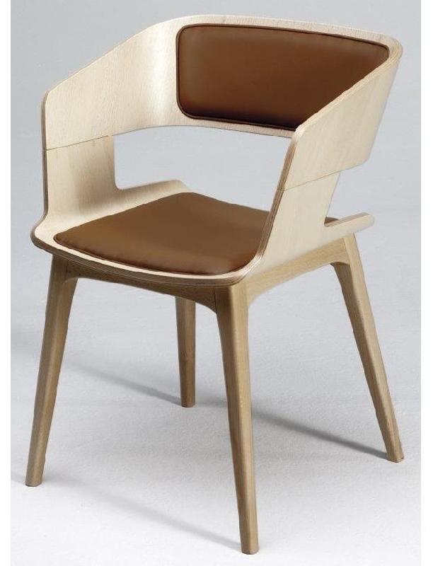 Fauteuil Erik - chaise de restaurant avec assise et dos placets rembourrés_0