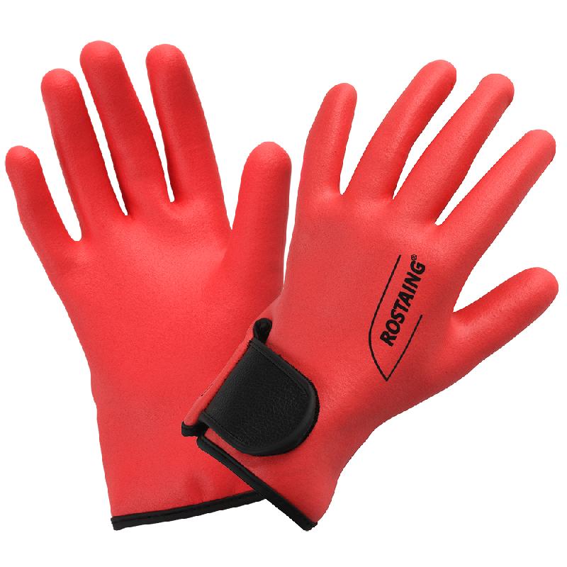 Gant de plantation ROSTAING - Taille 8 - Protection intégrale et ajustable - Nitrile et polyester - Convient aux allergiques au latex_0