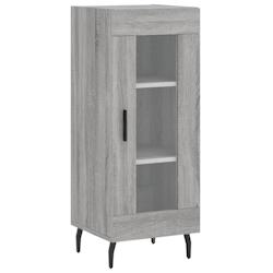 Helloshop26 - Buffet bahut commode armoire meuble de rangement organisateur cuisine salle de séjour salon sonoma 34,5 x 34 x 90 cm 02_0036324 - 30002_0