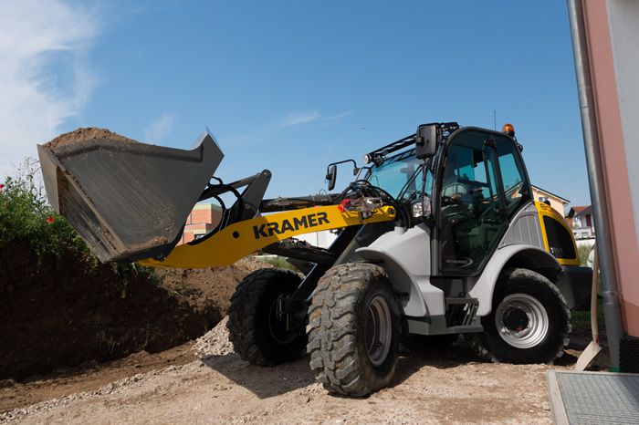 Mini chargeuse sur roues Kramer 8095 - 4,9 tonnes - moteur Deutz 75 Ch - godet 0,95 m³_0