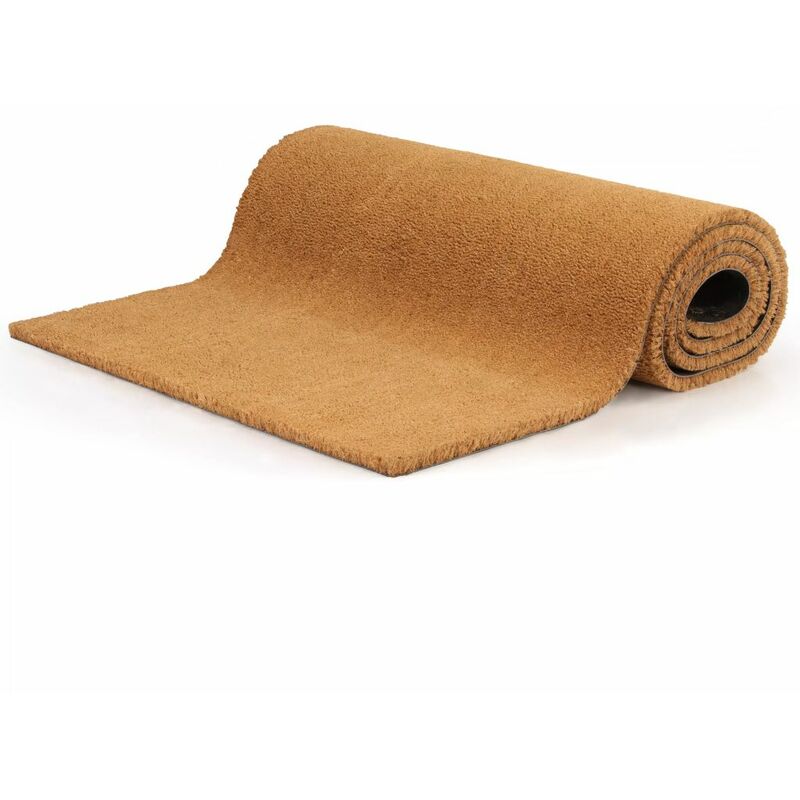 35x60cm Beige Partie Coco Tapis