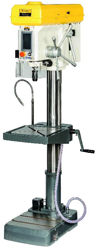 Perceuse à colonne avec écran tactile - SBH 36 NC VARIO - Variateur, taraudage et précision 0,02 mm_0