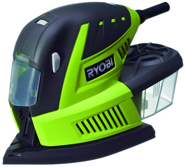 Ponceuse multifonction - RYOBI - RMS180-S - 180W - Sans fil - Vert