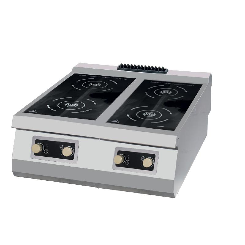 Premium cuisinière à induction 4 brûleurs (unité double) prof. 90 cm électrique Maxima 09398556_0