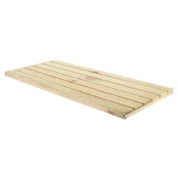 Prolinea venicia planche caillebotis pin vernis 62.5x28x2  carton de 2 - beige Bois massif CLW-4480361_0