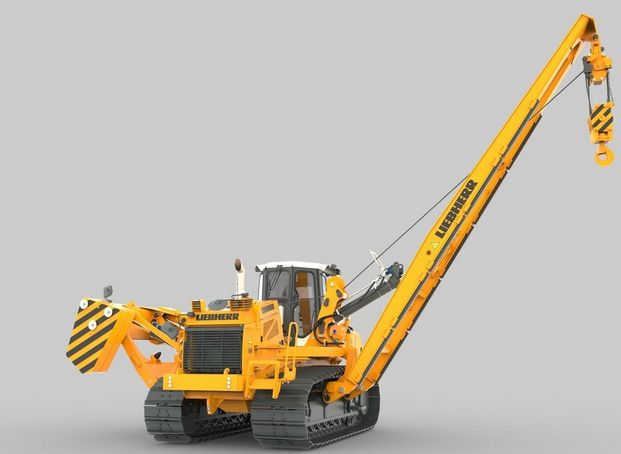 RL 46 - Poseur de canalisations - Liebherr-Mining Equipment Colmar - 35 100 kg - Capacité de levage 46 700 kg - Phase IV_0