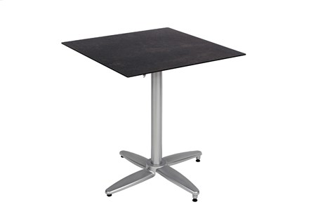 TABLE DE RESTAURANT NEO COMPACT PIERRE DE LAVE 68 X 68 CM