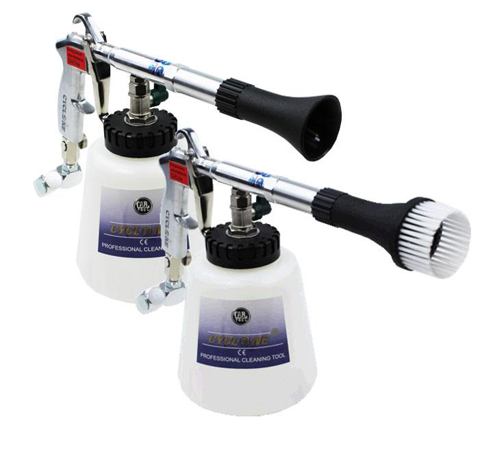 TOPCAR - Pistolet de nettoyage cyclone Booster 2 - Cône noir en plastique et tube aluminium revêtu en téflon - Réf. 200M003_0