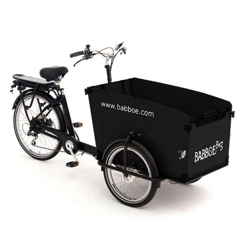 Vélo cargo électrique stable et polyvalent BIG-E BABBOE_0