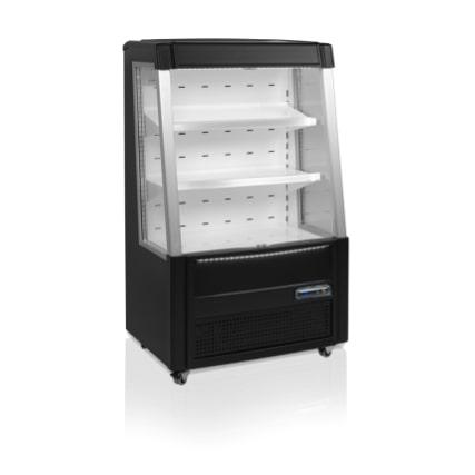 Vitrine self service idéale pour caisse avec façade ouverte basse 289 litres - 915x640x1540 mm - ODC90_0