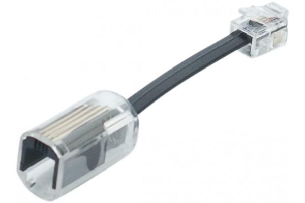 Adaptateur anti-enroulement - avec câble de 3 cm_0