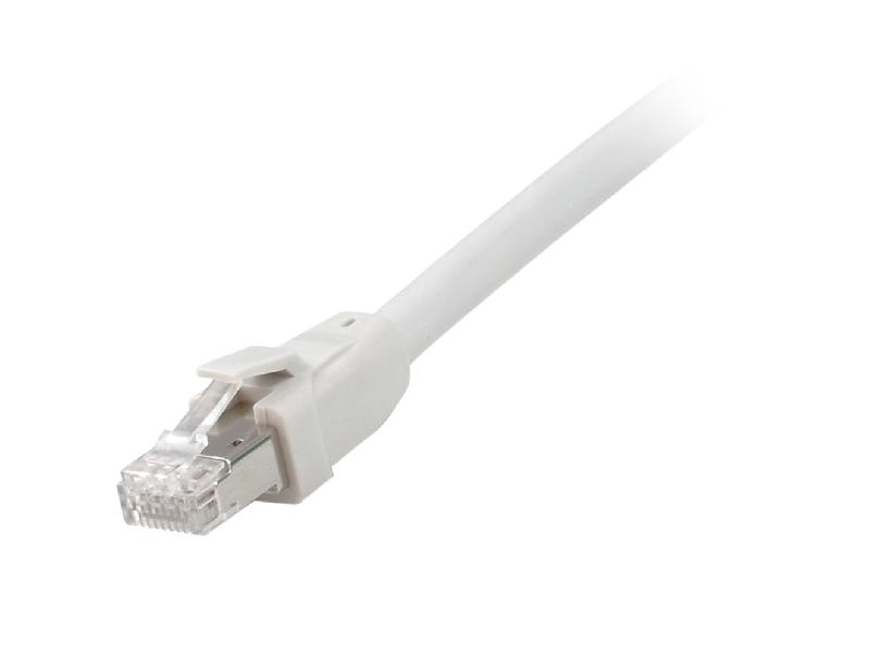 EQUIP 608010 - Câble RJ-45 Cat8.1 S/FTP (S-STP) 1 m, Mâle/Mâle, 40 Gbit/s, Gris_0