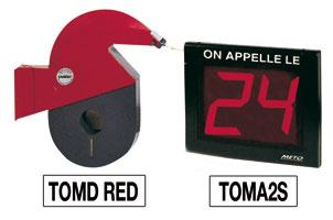 ACCESSOIRES POUR LA GESTION DE FILE D'ATTENTE TURN-O-MATIC