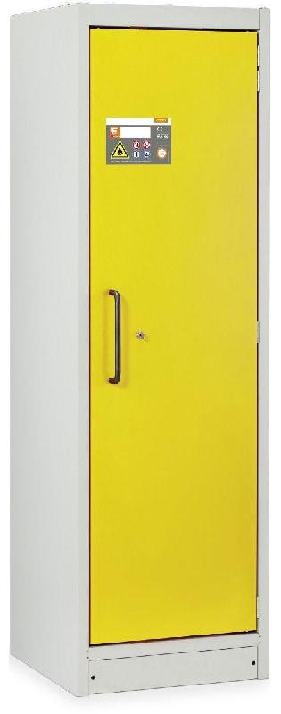 Armoire anti-feu PROline 6/20 F90 pour fûts, porte jaune droite - CEMO - 12038_0