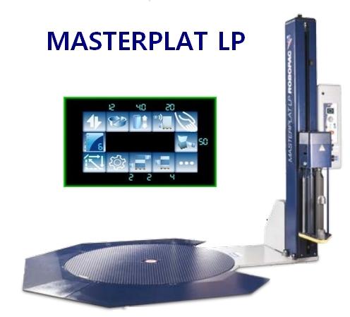Banderoleuse Masterplat FRD LP - plateau tournant surbaissé 1650 mm - frein mécanique - charge jusqu'à 1200 kg_0
