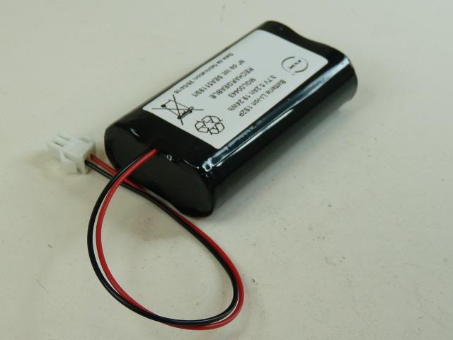 Batterie Li-Ion 2x18650 1S2P ST1 F150 3.6V 5.2Ah JST-2 - Compatible LED, pompe à vide IMCO Life_0