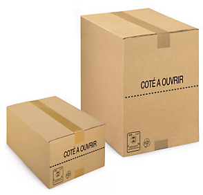 Caisse carton picking modèle la redoute simple cannelure_0